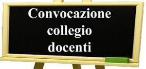 082 - Convocazione Collegio docenti 15 ottobre